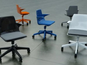 Krzesło z łyżką firmy Kartell Model 3D