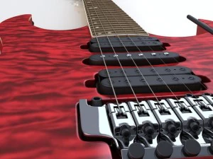 ibanez rg 870 qmz 3D Model