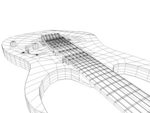 ibanez rg 870 qmz 3D Model
