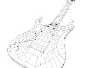 ibanez rg 870 qmz 3D Модель
