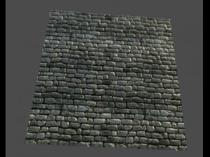 old stone wall with diffuse normal specular CG Textures