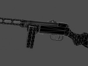 ppsh 41 3D 모델