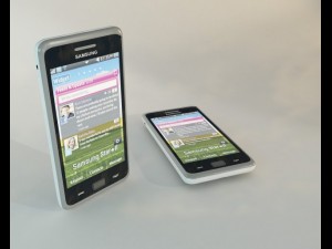 samsung star ii Modello 3D