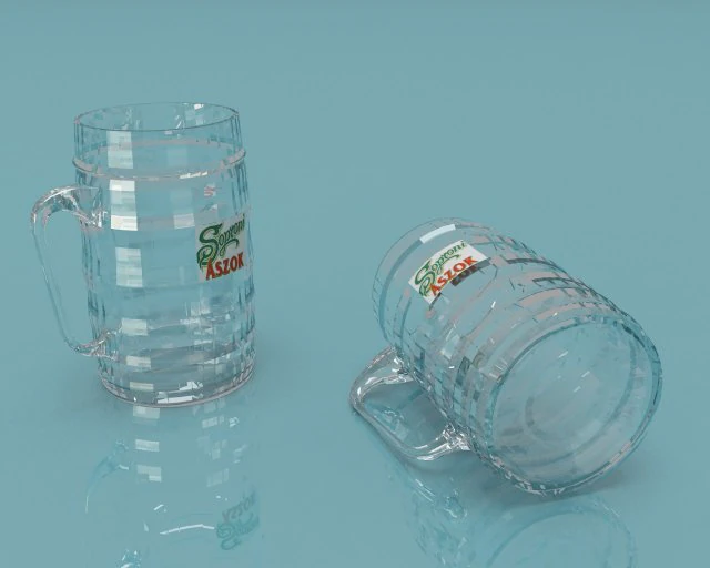 soproni glass 3D Model .c4d .max .obj .3ds .fbx .stl .blend 