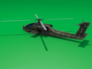 ah64 apache 3D Model