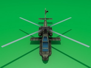 ah64 apache 3D Model