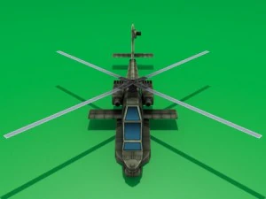 ah64 apache 3D Model