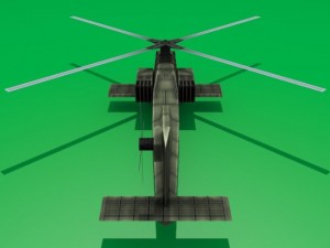 ah64 apache 3D Model