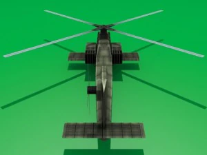 ah64 apache 3D Model