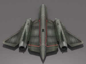 sr71 blackbird Modelo 3D