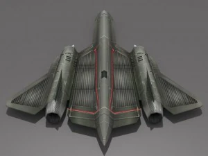 sr71 blackbird 3D Model