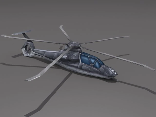 rah66 comanche 3D Model .c4d .max .obj .3ds .fbx .stl .blend 