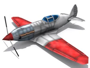 mikoyan gurevich mig9 Modello 3D