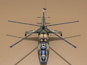 mi24 hind Model 3D