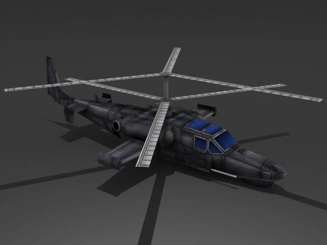 ka50 hokum 3D Model .c4d .max .obj .3ds .fbx .stl .blend 