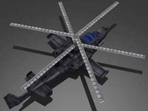ka50 hokum 3D Model