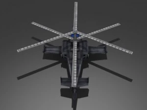 ka50 hokum 3D Model