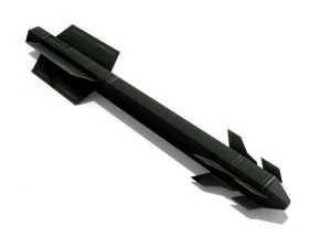 short range missiles 3D Model