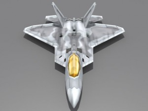 fa22 a raptor 3D मॉडल