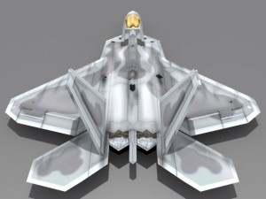 fa22 a raptor 3D मॉडल