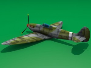 spitfire 3D मॉडल