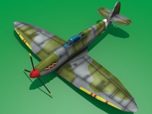 spitfire 3D मॉडल