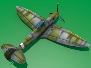spitfire 3D मॉडल