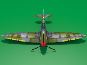 spitfire 3D मॉडल