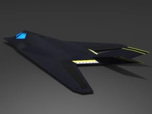 f117 stealth fighter 3D Model