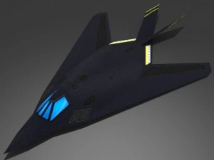 f117 stealth fighter 3D Model