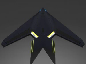 f117 stealth fighter 3D Model