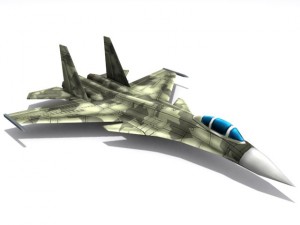 su37 terminator Modelo 3D