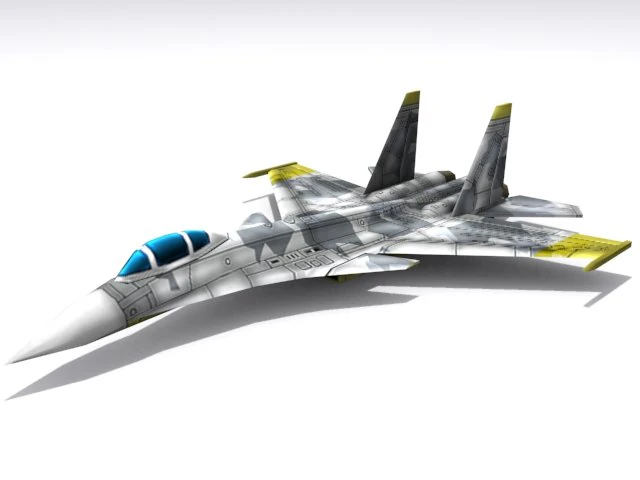 yellow 13 3D Model .c4d .max .obj .3ds .fbx .stl .blend 