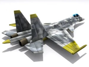 yellow 13 3D Model
