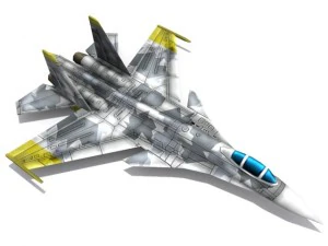 yellow 13 3D Model