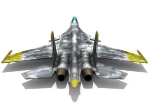 yellow 13 3D Model