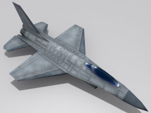 f16 fighting falcon Modèle 3D
