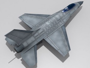 f16 fighting falcon Modèle 3D
