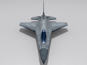 f16 fighting falcon Modèle 3D