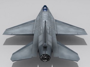 f16 fighting falcon Modèle 3D