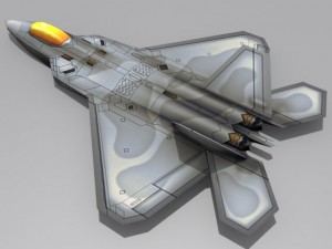 fa22 n raptor ii Model 3D