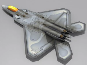 fa22 n raptor ii 3D Model