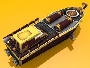 cutlass 3D मॉडल