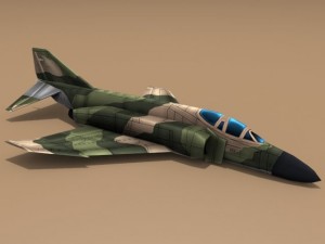 mcdonnell douglas f4 phantom ii Modelo 3D