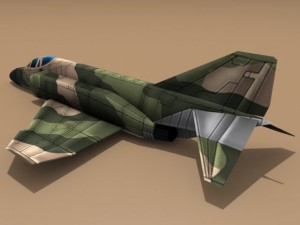 mcdonnell douglas f4 phantom ii Model 3D