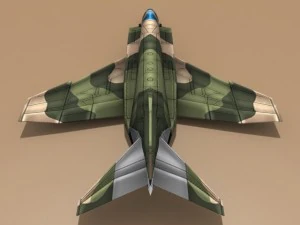 mcdonnell douglas f4 phantom ii 3D Model
