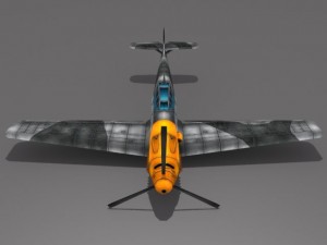 messerschmitt bf 109 Modèle 3D