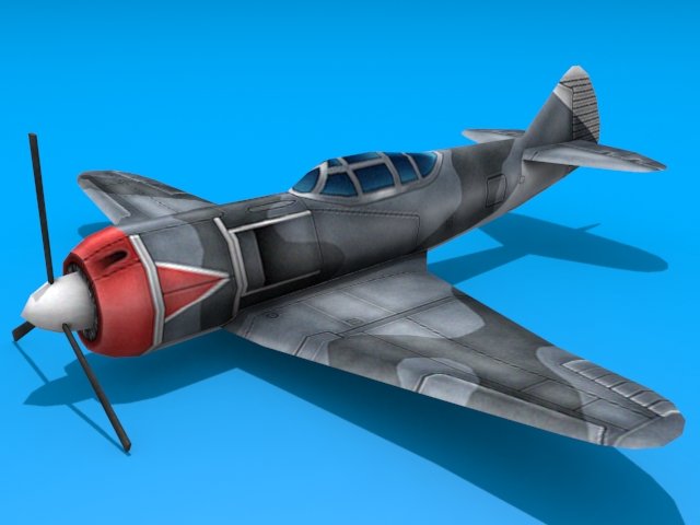 lavochkin la5 Modelo 3D .c4d .max .obj .3ds .fbx .stl .blend 