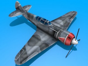 lavochkin la5 Modelo 3D