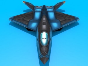 yf23 black widow Modelo 3D